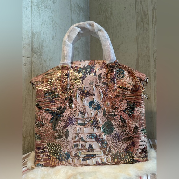 Brahmin Large Duxbury Satchel in Hill Garden Melbourne - Picture 6 of 16